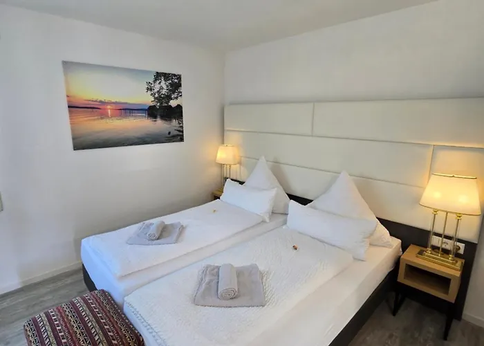 Oda ve Kahvaltı Bodensee Sunshine & Apts. Uhldingen-Mühlhofen